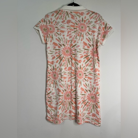 Women’s U.S Polo Tie Dye Polo Summer Vacation Travel Dress Embroidered Logo - Picture 4 of 8